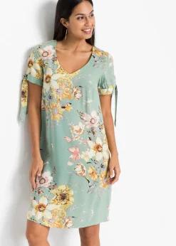 Vestido de viscosa fluida