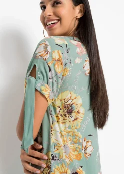 Vestido de viscosa fluida
