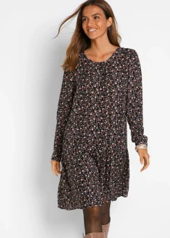 Vestido de viscosa fluida