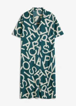 Vestido de viscosa fluida