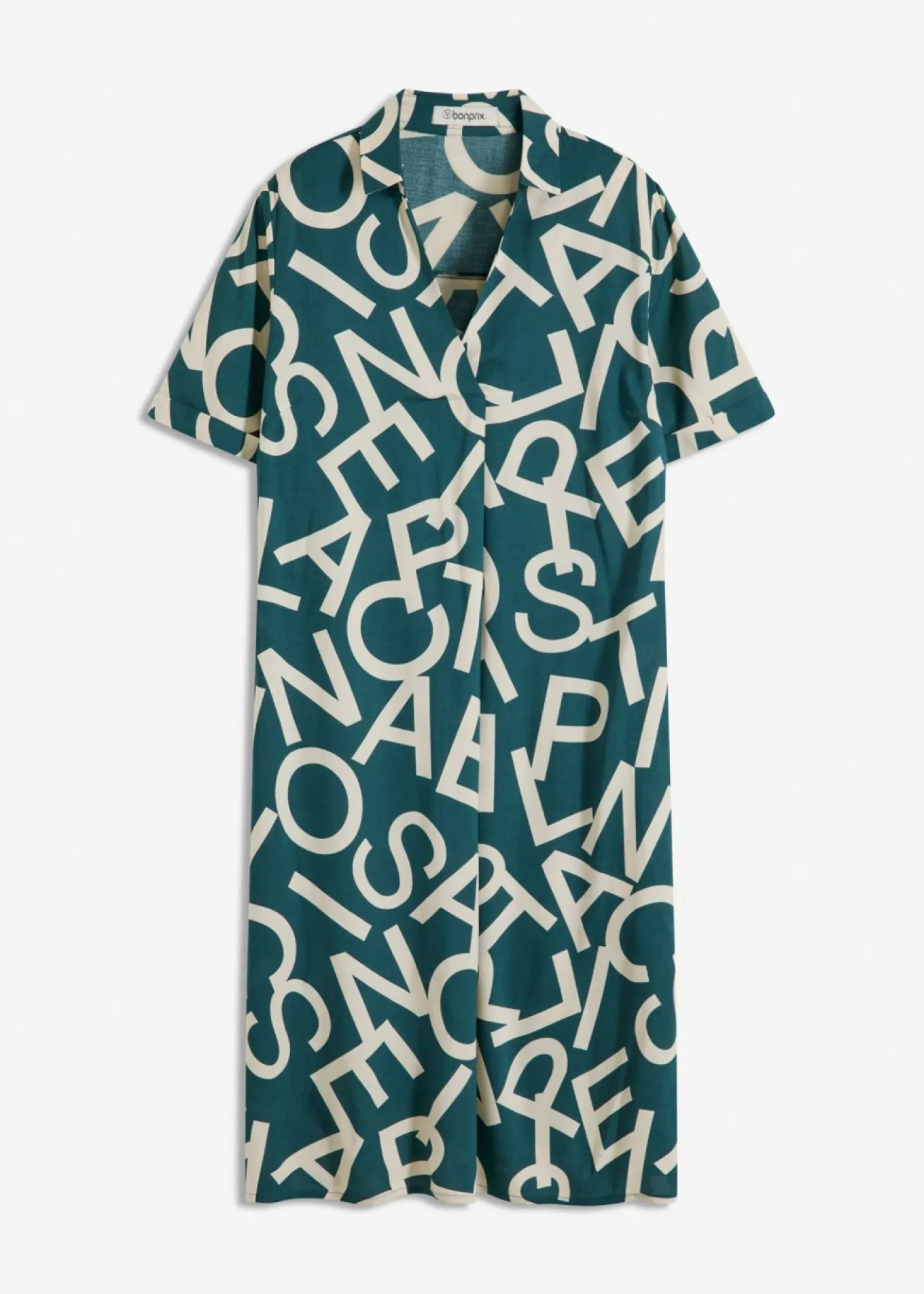 Vestido de viscosa fluida