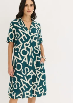 Vestido de viscosa fluida