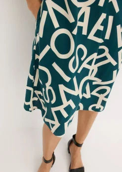 Vestido de viscosa fluida