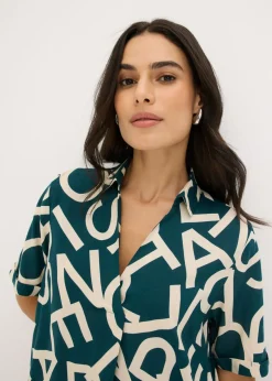 Vestido de viscosa fluida