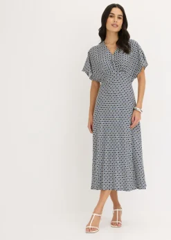 Vestido de viscosa fluida