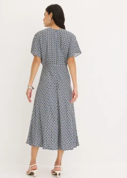 Vestido de viscosa fluida