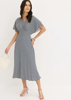 Vestido de viscosa fluida