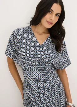 Vestido de viscosa fluida
