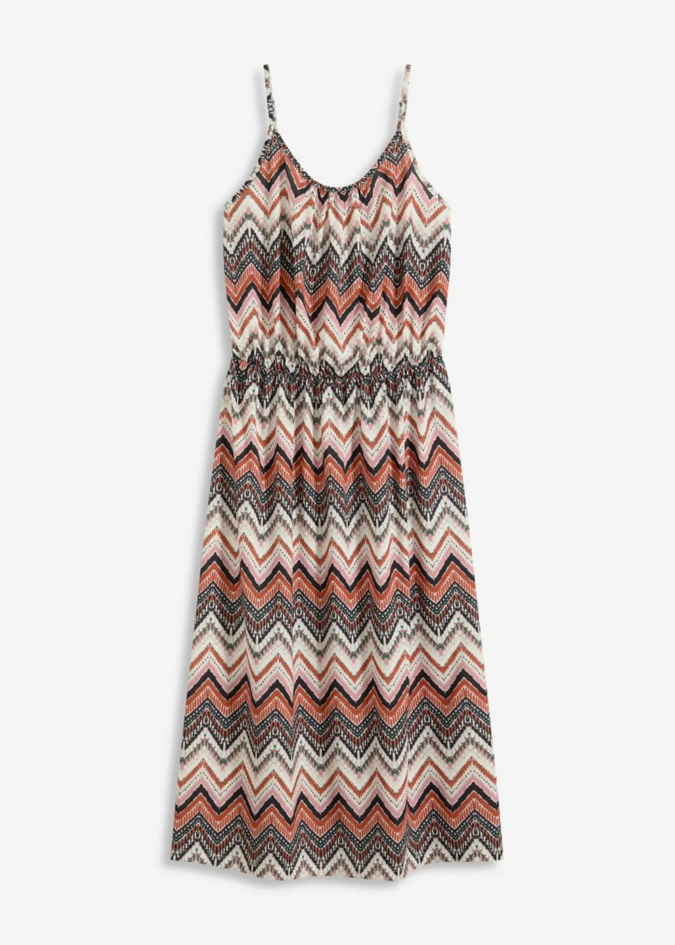 Vestido estampado de tirantes