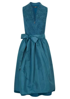Vestido folclórico y delantal (set de 2 piezas)
