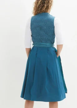 Vestido folclórico y delantal (set de 2 piezas)