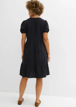 Vestido holgado de muselina de algodón