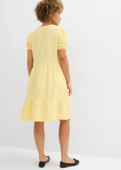 Vestido holgado de muselina de algodón