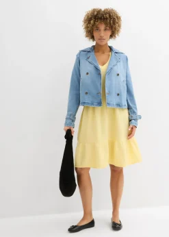 Vestido holgado de muselina de algodón