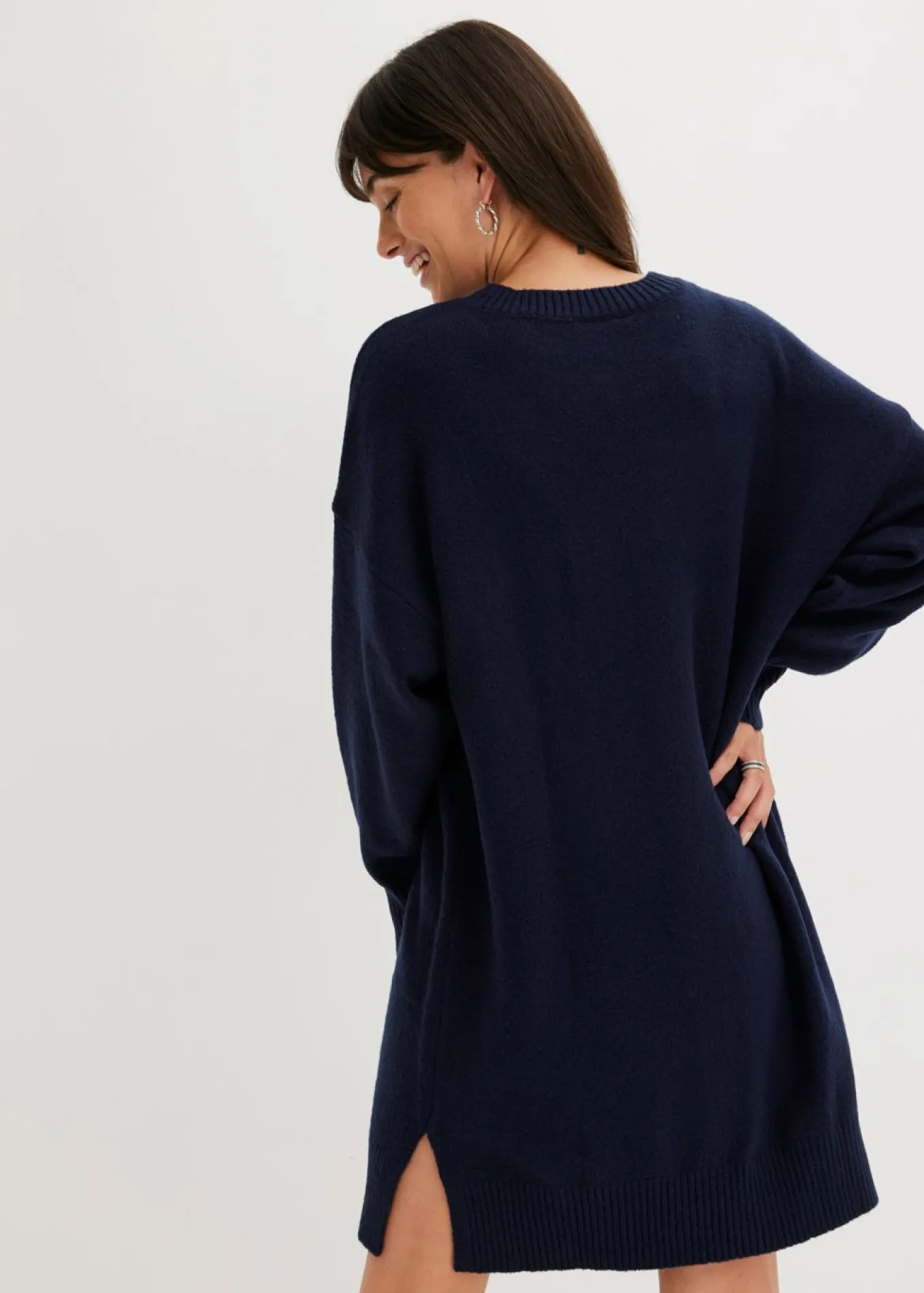 Vestido holgado de punto