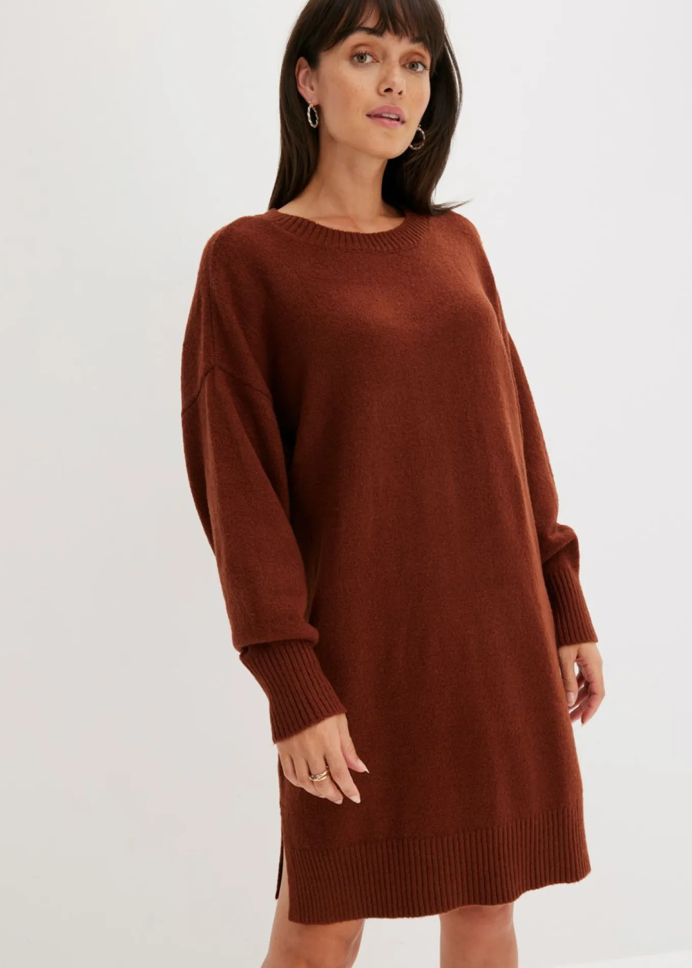 Vestido holgado de punto