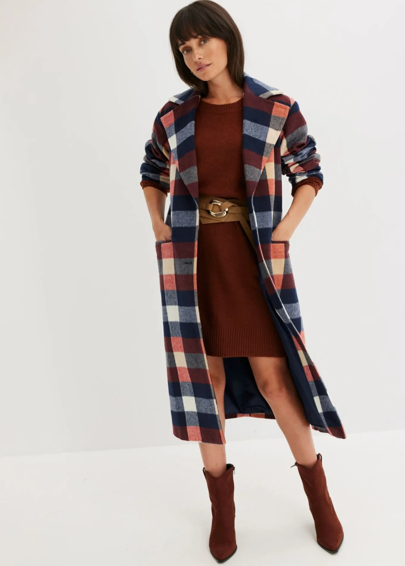Vestido holgado de punto