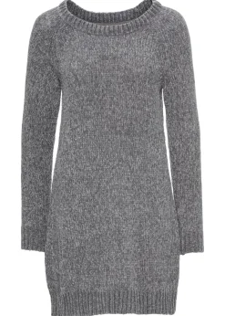 Vestido holgado de punto de chenilla