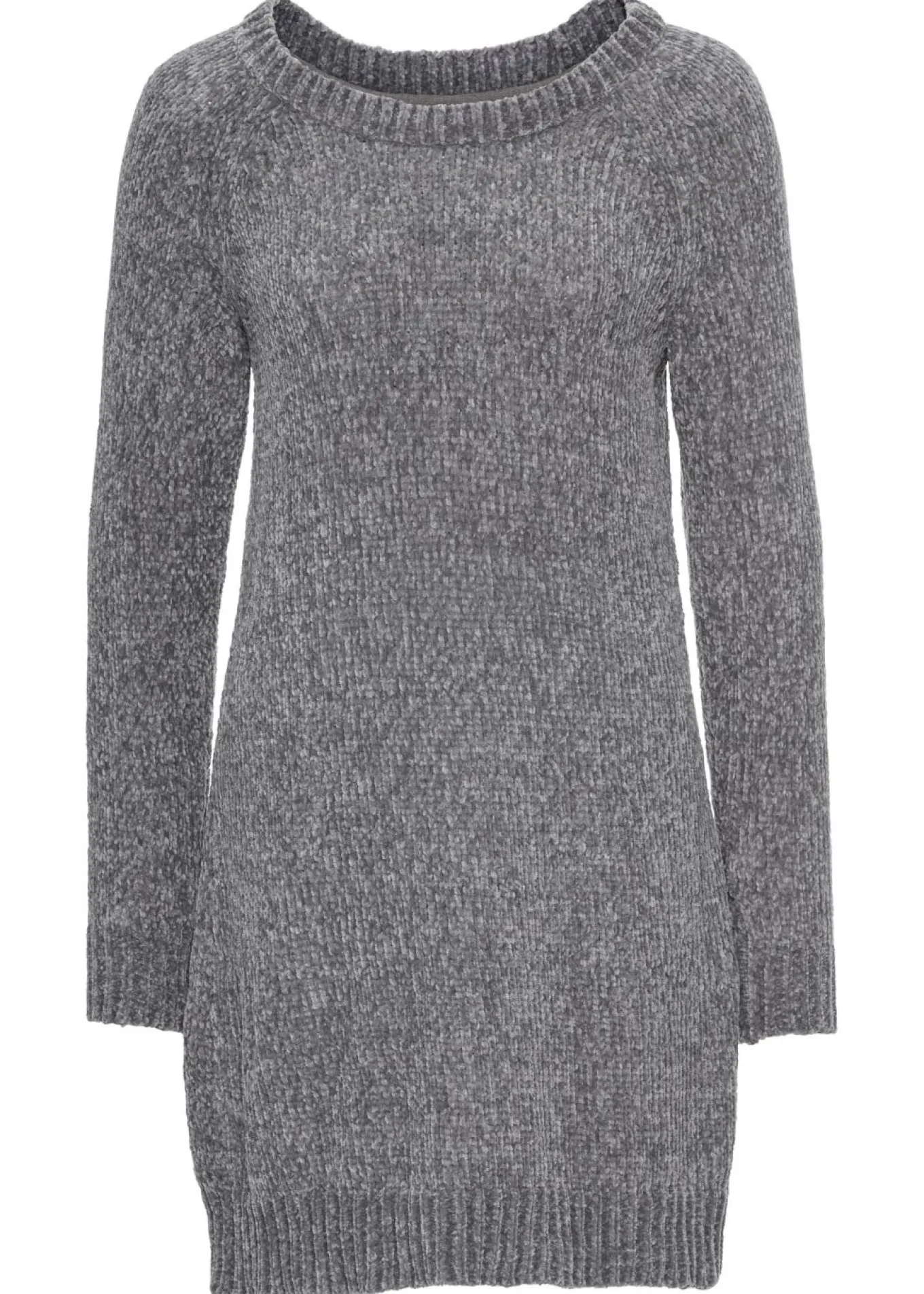 Vestido holgado de punto de chenilla
