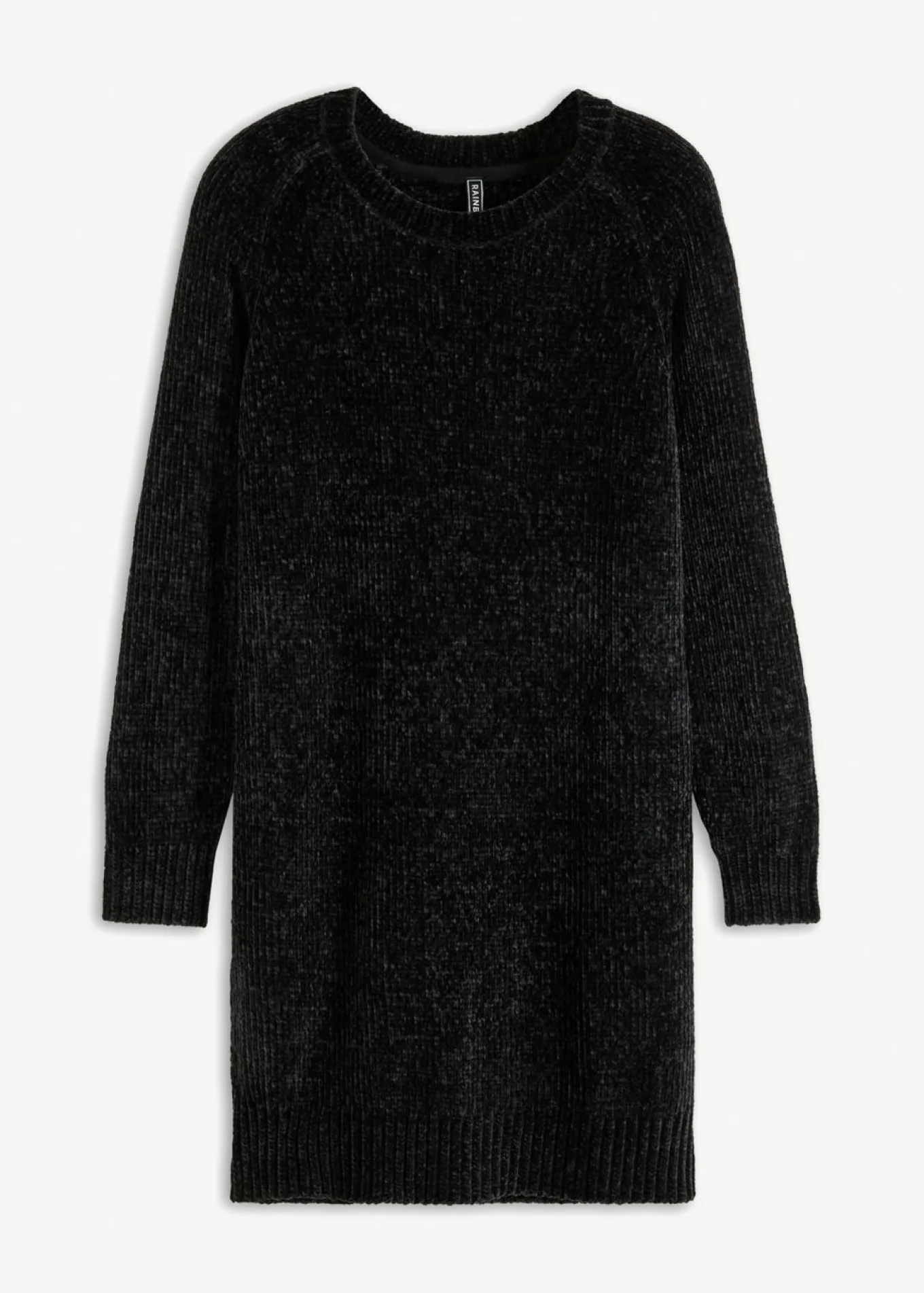Vestido holgado de punto de chenilla