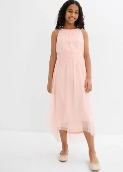 Vestido largo con lentejuelas decorativas