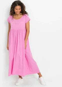 Vestido largo de algodón orgánico