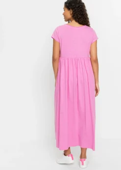 Vestido largo de algodón orgánico