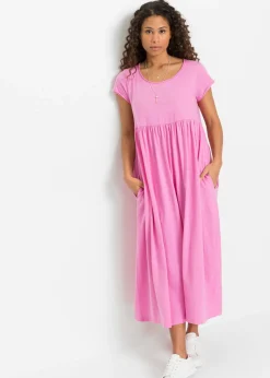 Vestido largo de algodón orgánico