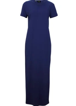 Vestido largo de algodón puro