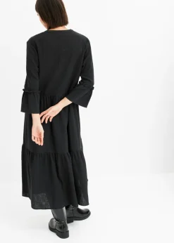 Vestido largo de muselina suave