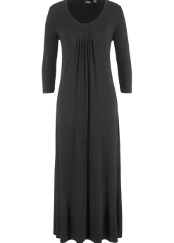 Vestido largo de viscosa