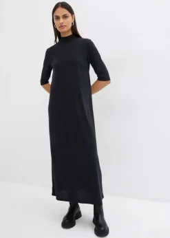Vestido largo en mezcla de modal