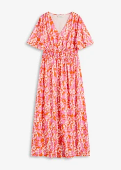 Vestido largo estampado