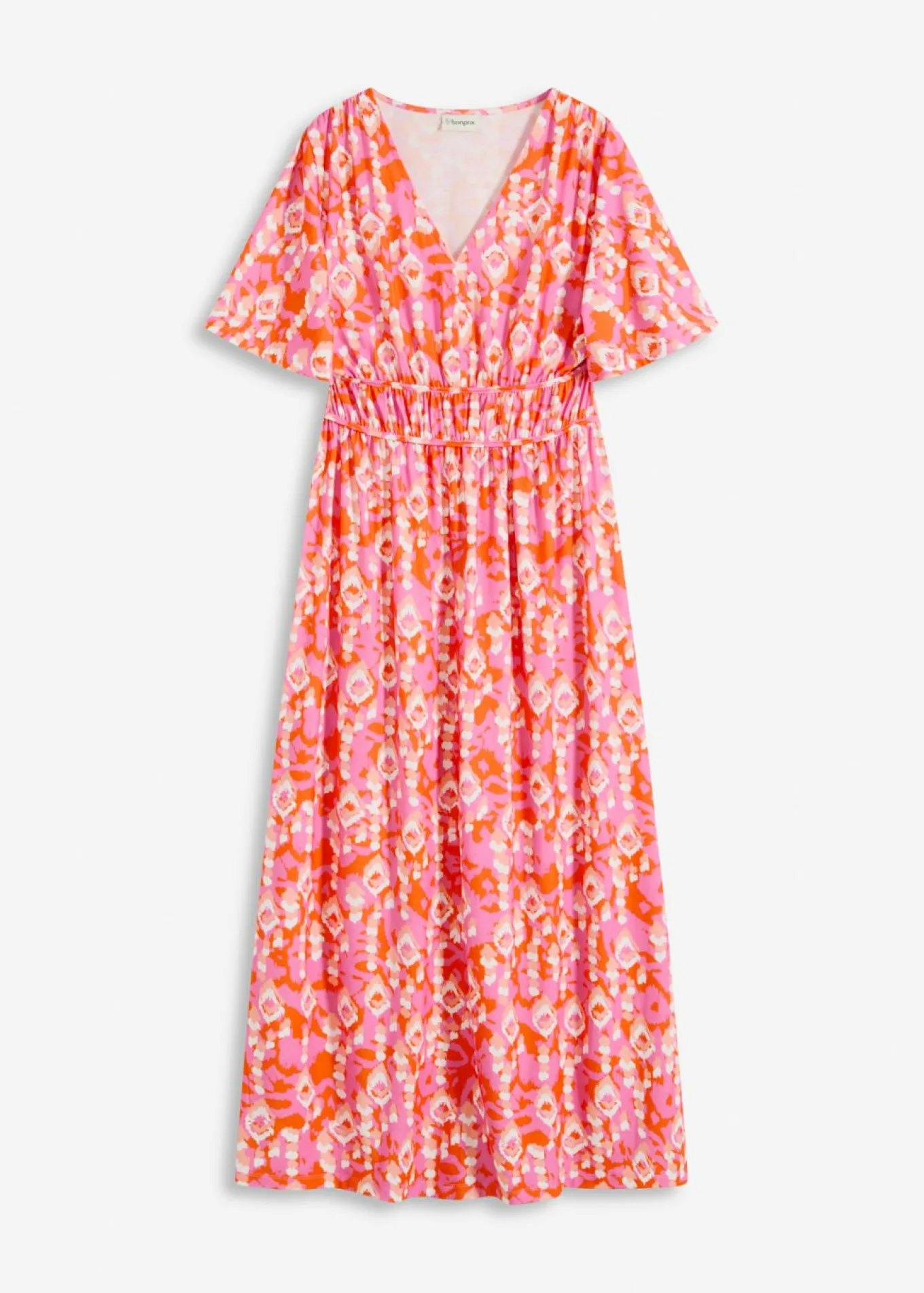 Vestido largo estampado