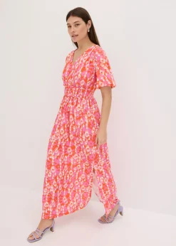Vestido largo estampado