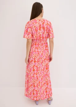 Vestido largo estampado