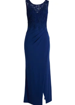 Vestido maxi con encaje
