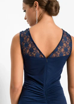 Vestido maxi con encaje