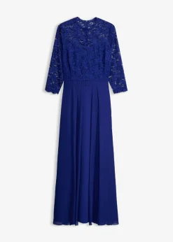 Vestido maxi con encaje