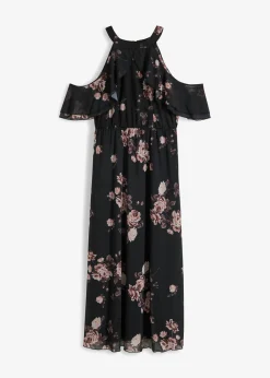 Vestido maxi de malla