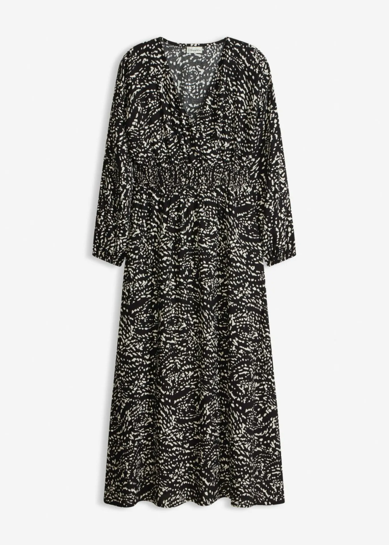 Vestido maxi de viscosa pura