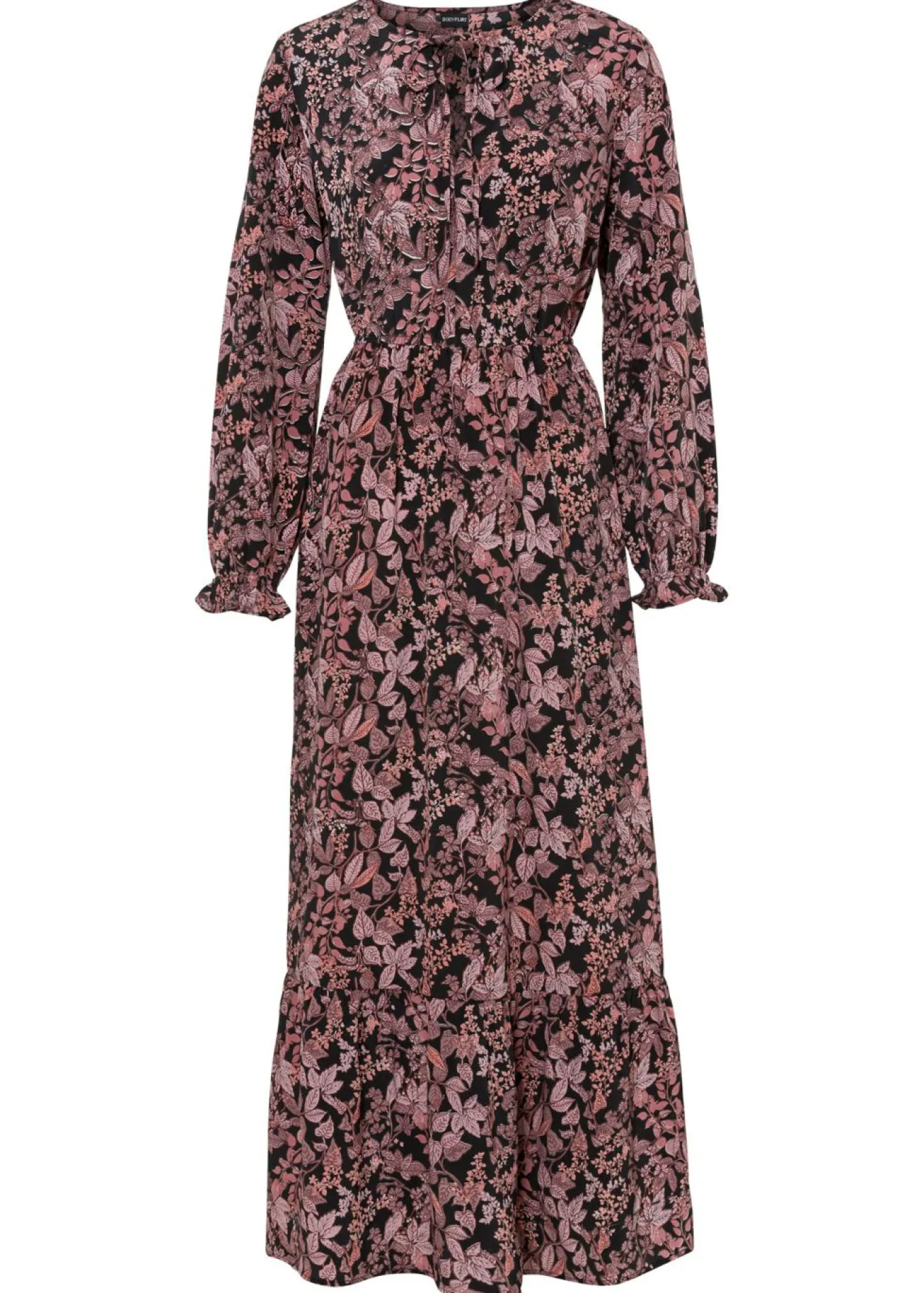 Vestido maxi de viscosa pura