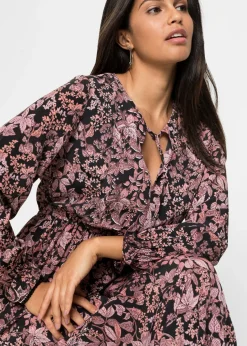 Vestido maxi de viscosa pura