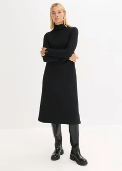 Vestido midi acampanado