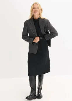 Vestido midi acampanado