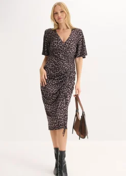 Vestido midi ajustado