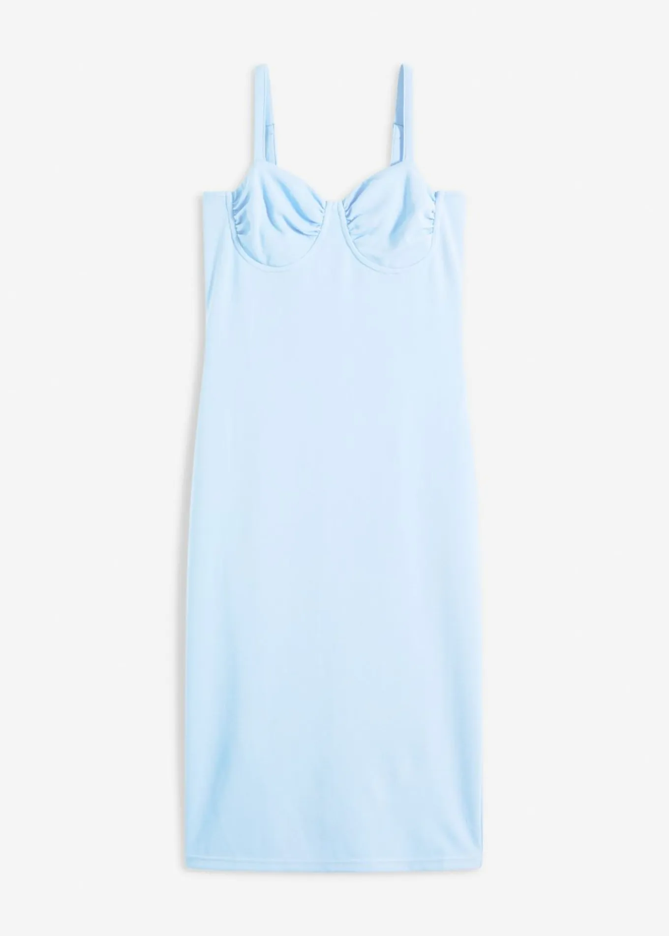 Vestido midi con ajuste favorecedor