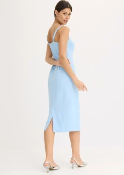 Vestido midi con ajuste favorecedor