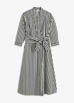 Vestido midi con cordón