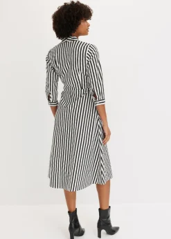 Vestido midi con cordón